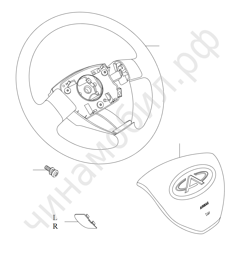 Рулевое колесо Chery M11
