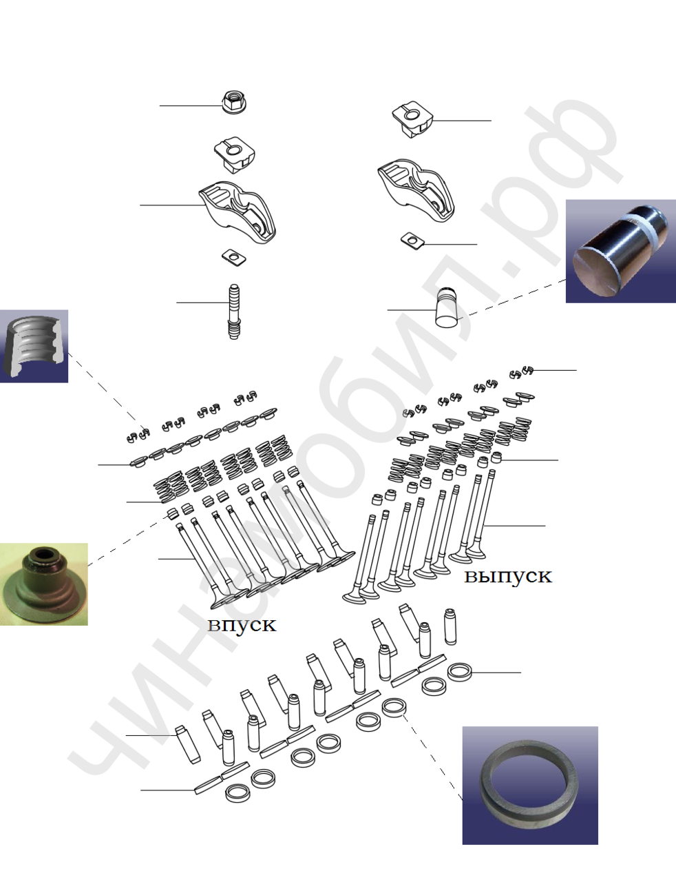 Клапанная крышка чери амулет