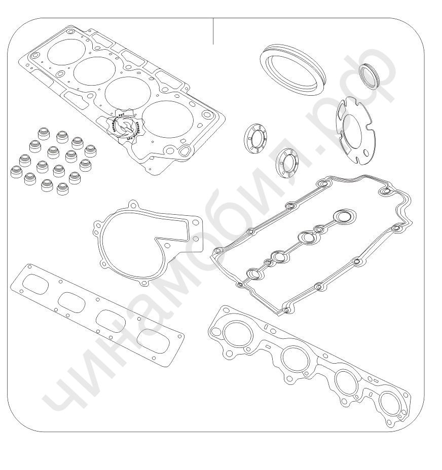Комплект прокладок Chery Tiggo 5 FL