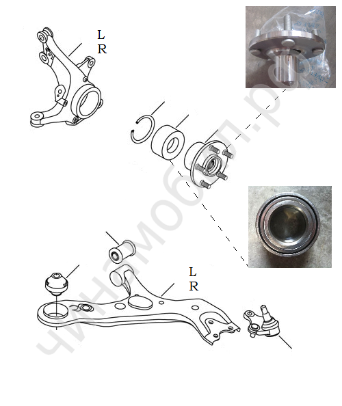 Передние рычаги Geely Emgrand X7 NEW