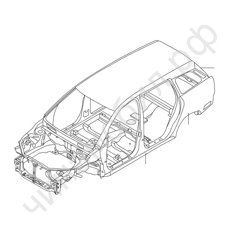 Ремонтные части кузова Chery CrossEastar