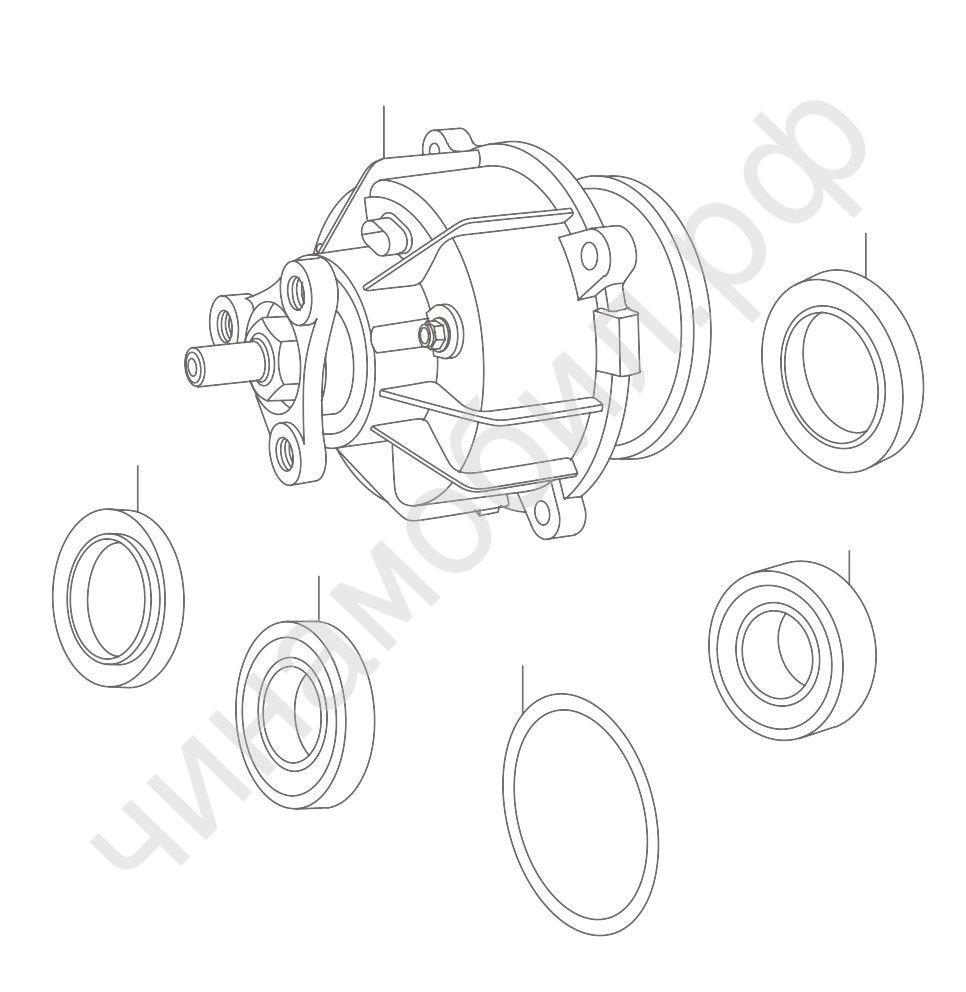 Электромуфта Chery Tiggo FL 2.0л 4х4