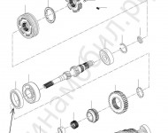 Первичный вал Chery Tiggo 2.0л 4х4