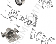 Передние тормоза Haima 3