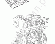 Двигатель Головка ДВС Chery Tiggo 5 FL