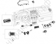 Клавиши салона Lifan X60