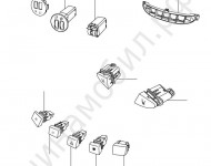 Клавиши панели приборов Chery IndiS