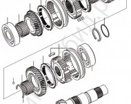 Первичный вал Lifan X60