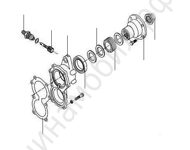 Задняя крышка КПП BAW Fenix 1044 Euro3