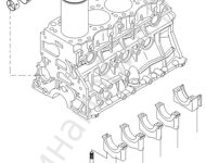 Блок цилиндров Isuzu BJ493ZQ Euro2