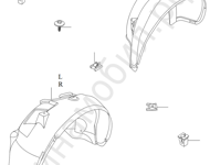 Подкрылки Chery M11