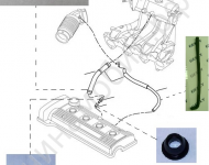 Вентиляция картера EURO 4 Geely MK