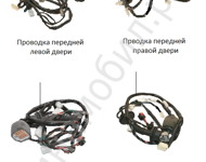 Проводка двери Lifan Smily