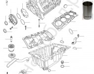 Блок цилиндров Chery Tiggo 5 FL