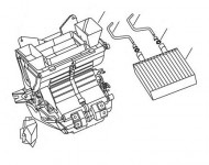 Радиатор салона Geely Otaka