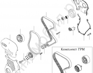 Ремень ГРМ Chery Tiggo 5 FL